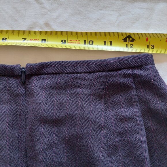 Braemar By Jeremy Scott Long Blazer/Dress Skirt Suit Set, Dark Purple Size 8/10 - Picture 10 of 12